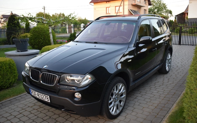 BMW X3 cena 35500 przebieg: 220000, rok produkcji 2009 z Dębica małe 704